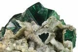 Aragonite Encrusted Fluorite Crystal Cluster - Rogerley Mine #143050-2